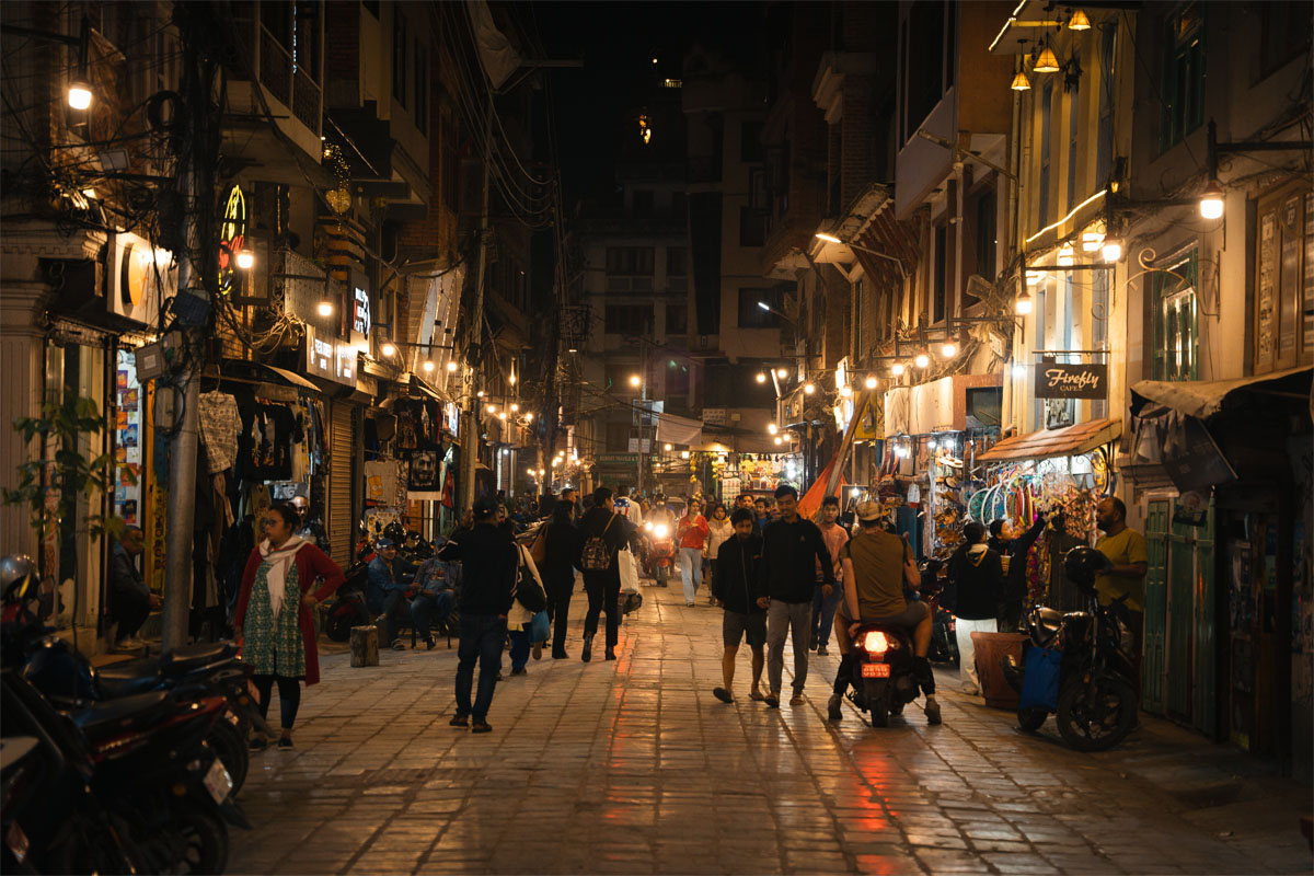 Arrival in Kathmandu