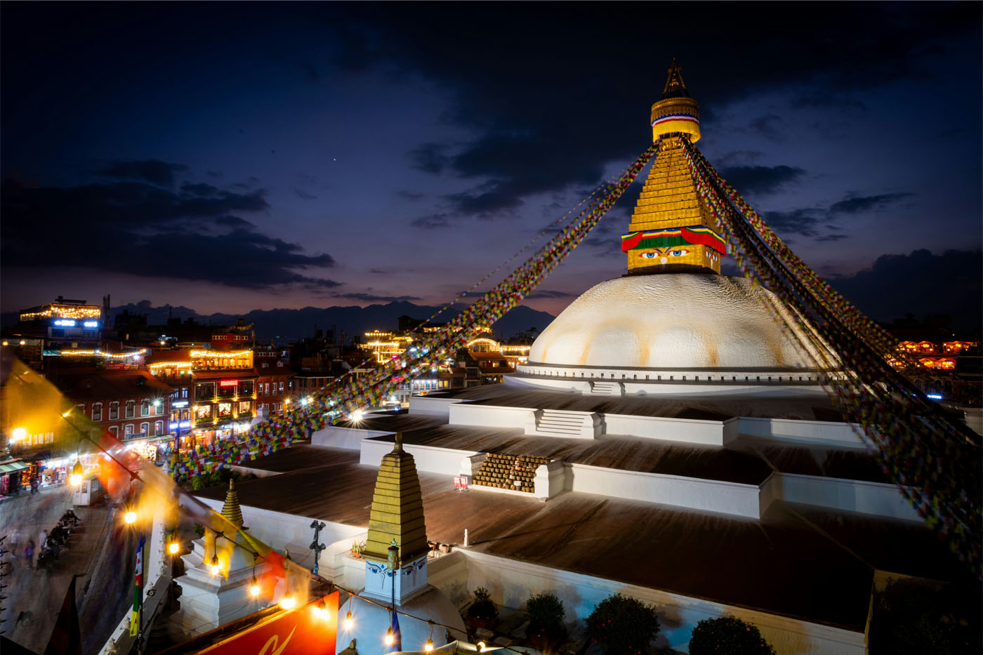 Visit Swayambhunath and Boudhanath